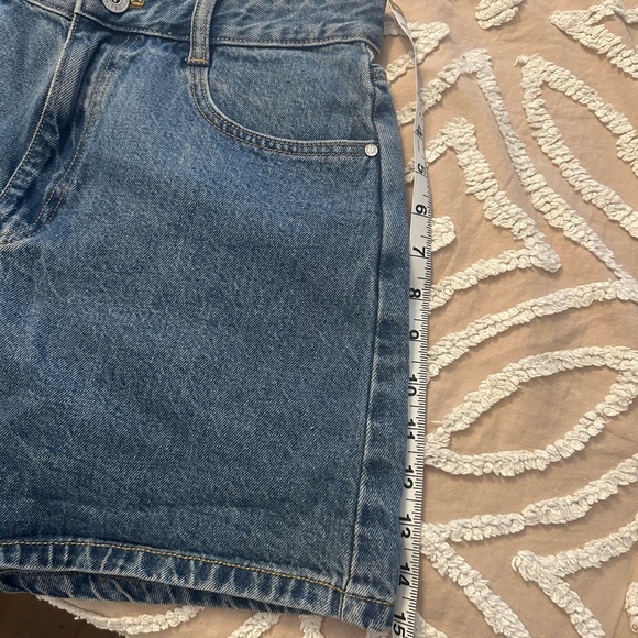 NWT Zara mom jean shorts sz 8 - Picture 4 of 7